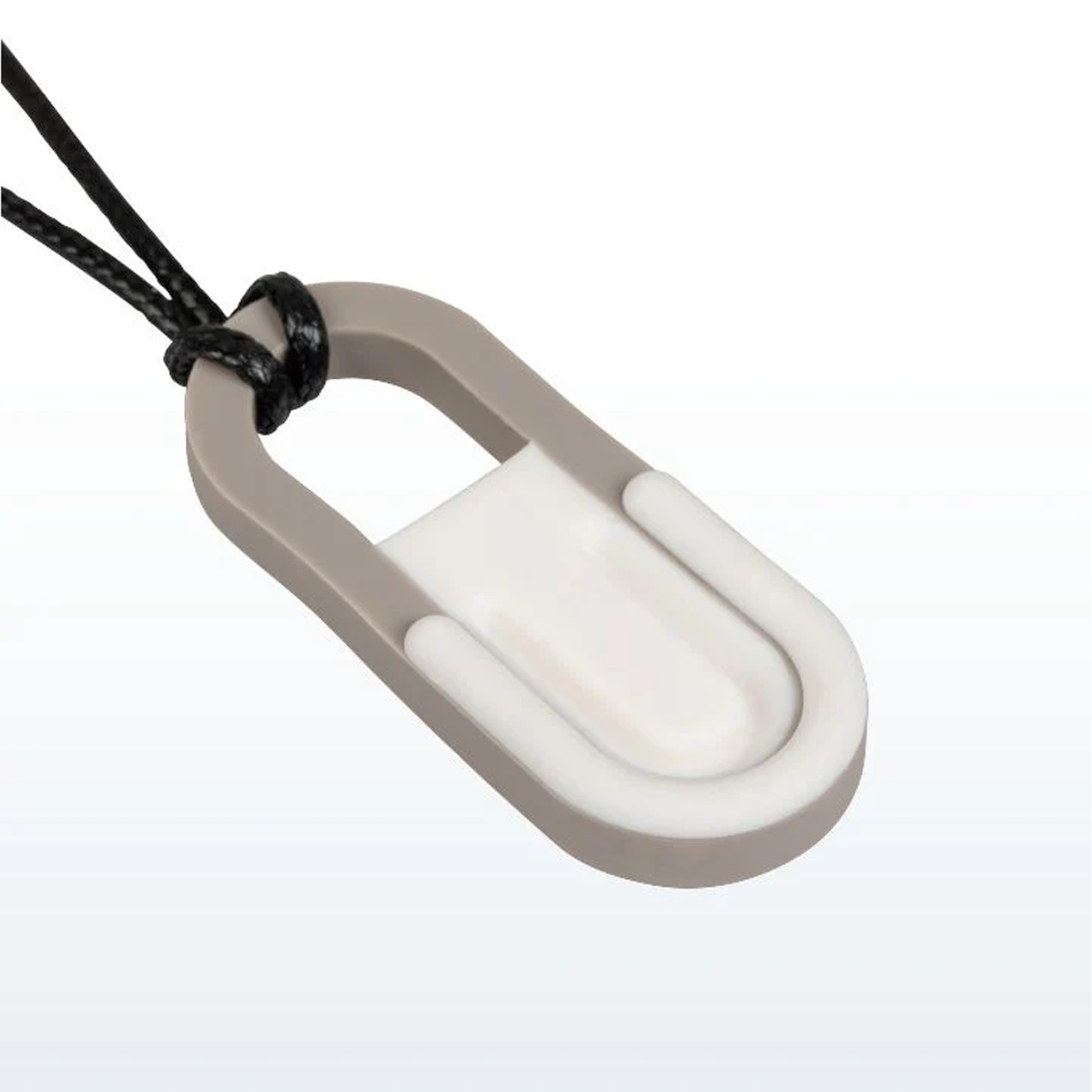 Anhänger von der Rückseite