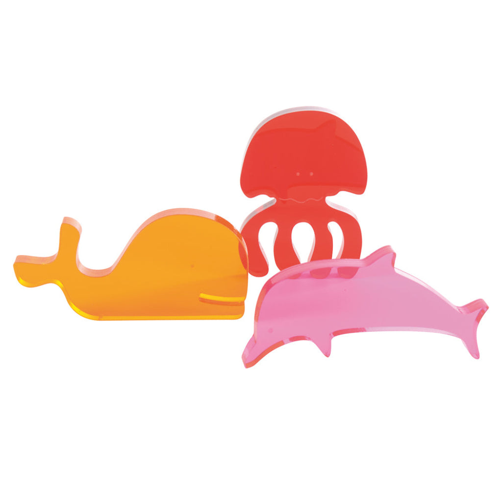 Figur Wal, Delphin, Qualle