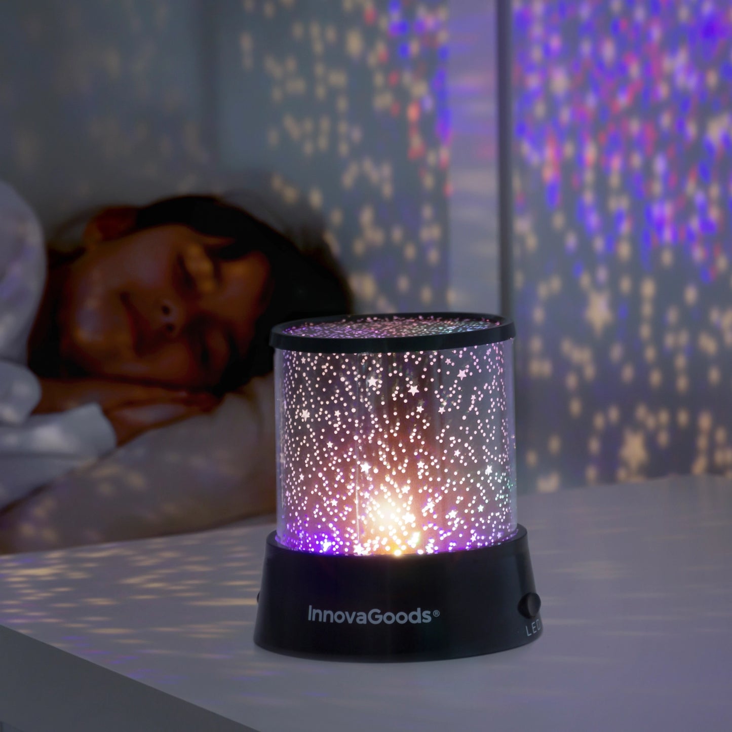 Sternenlampe leuchtend