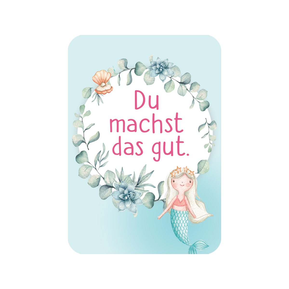 Karte "Du schaffst das"