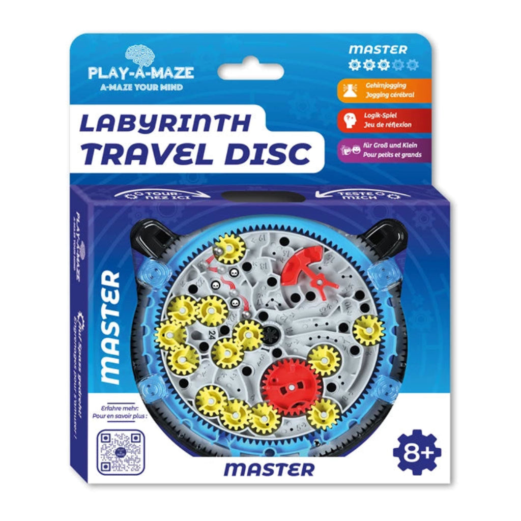 Labyrinth – Travel Disc MASTER – Das clevere Spiel für flinke Köpfe & geschickte Hände!