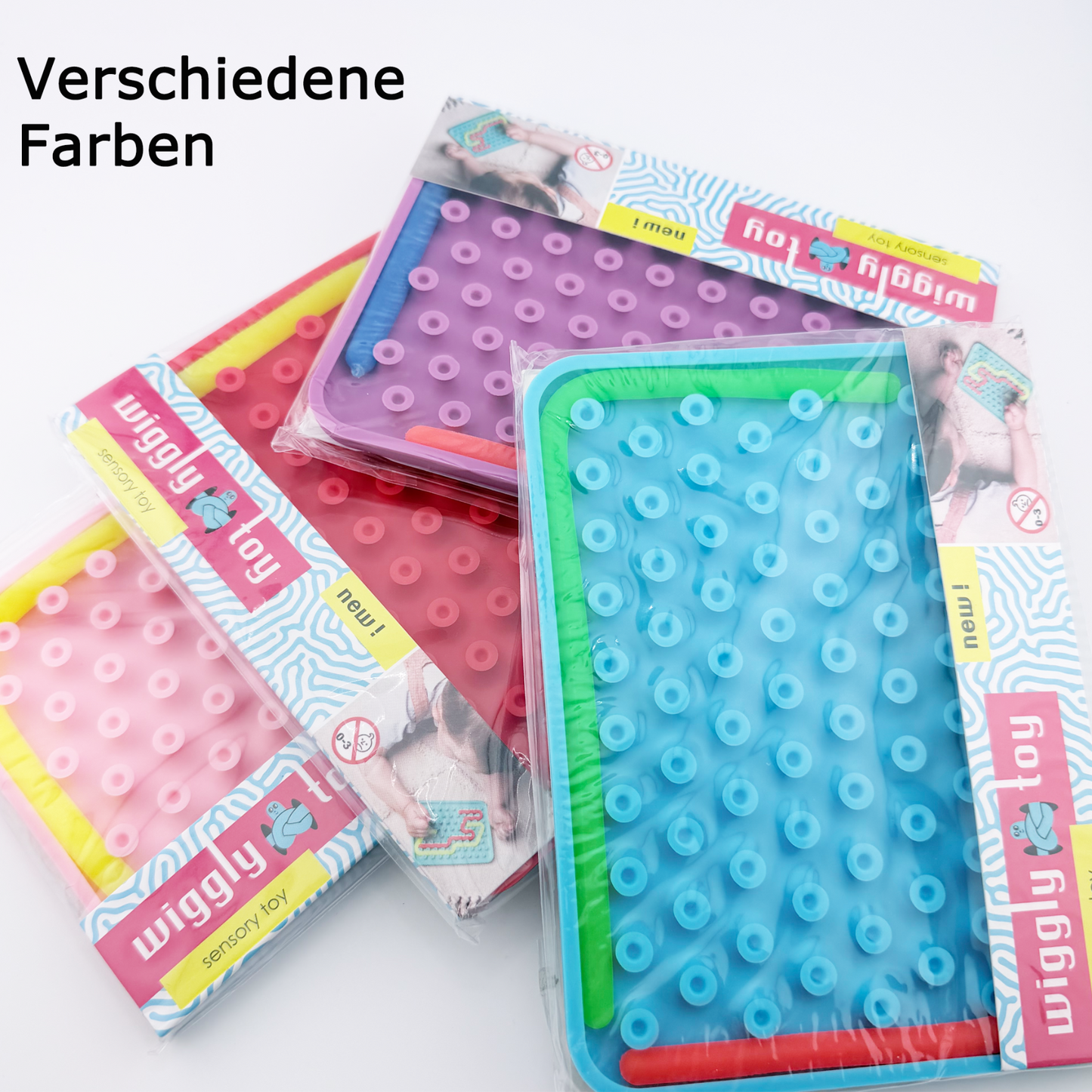 Fädelspiel in verschiedenen Farben