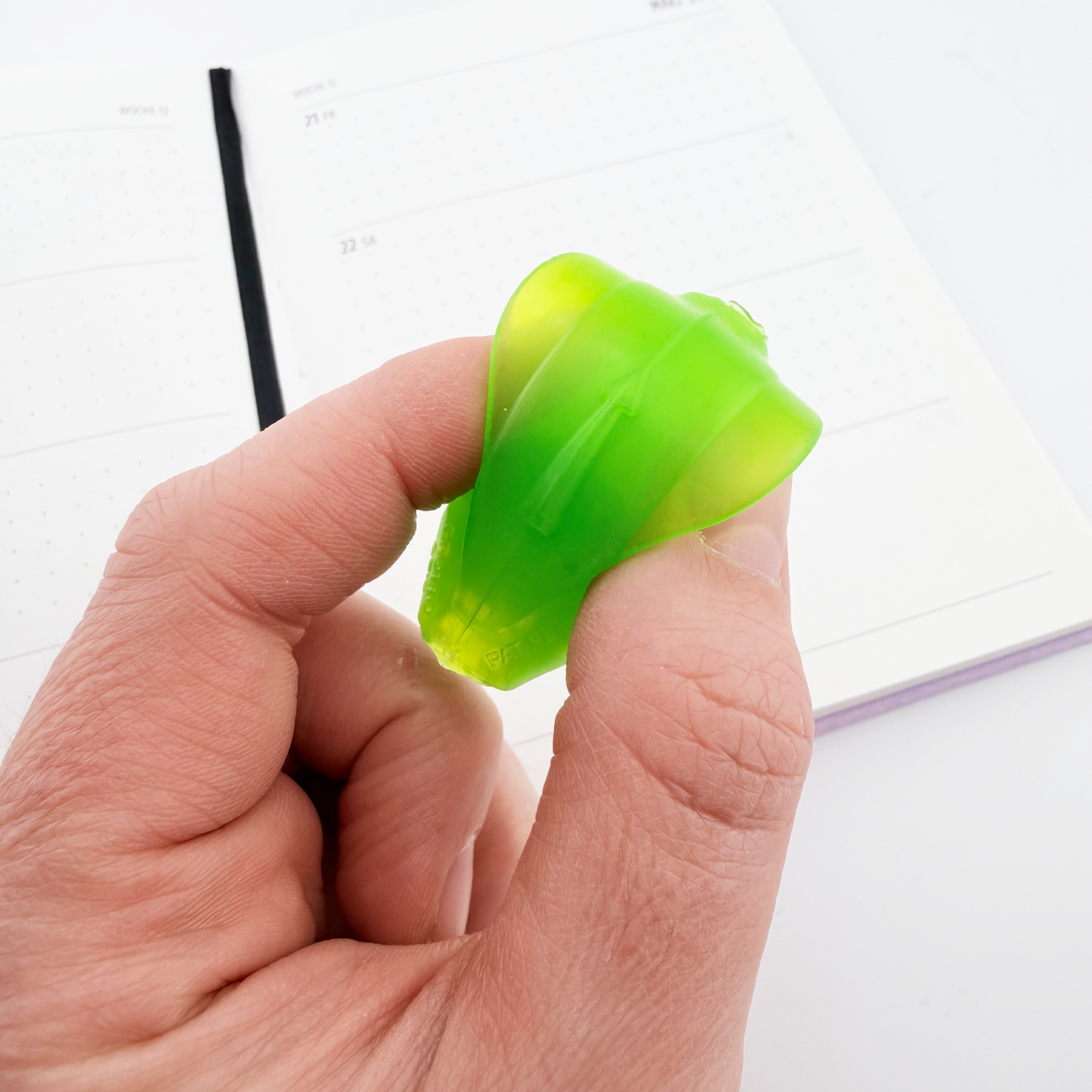 Stiftaufsatz von oben