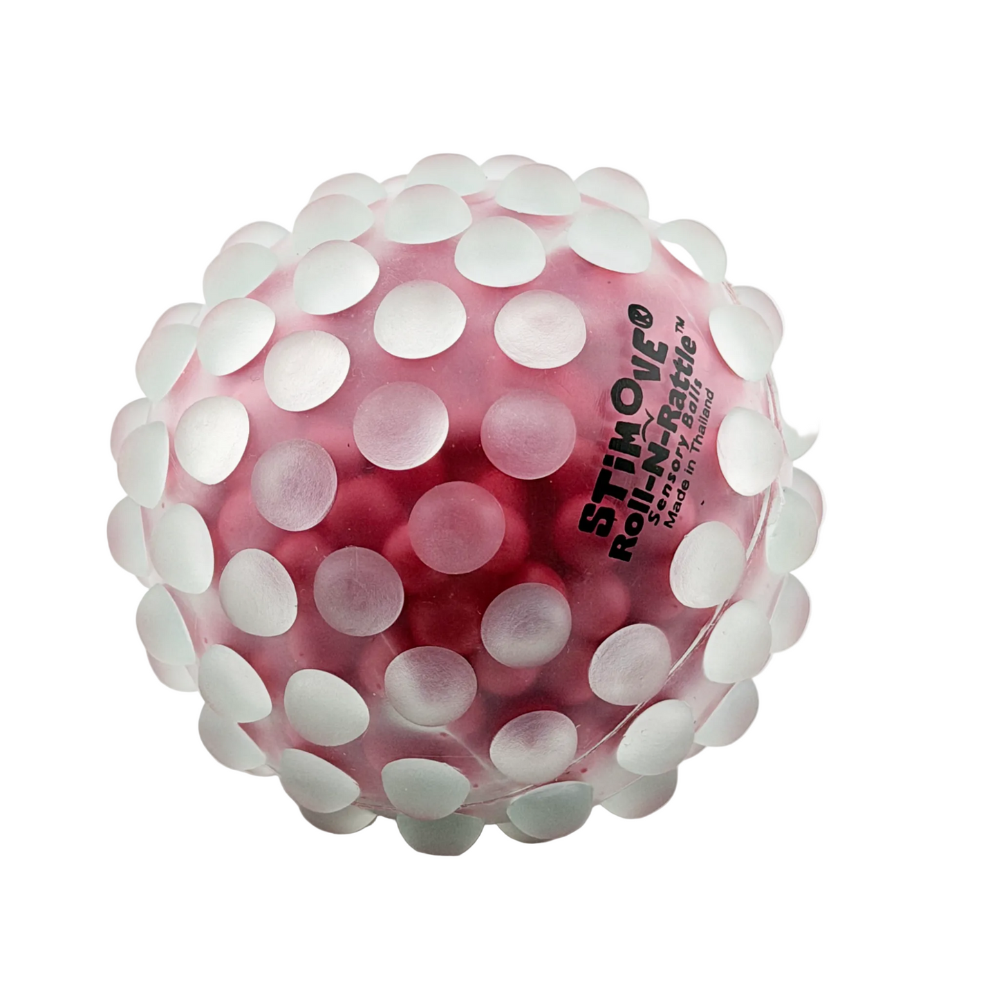roter Ball mit Noppen