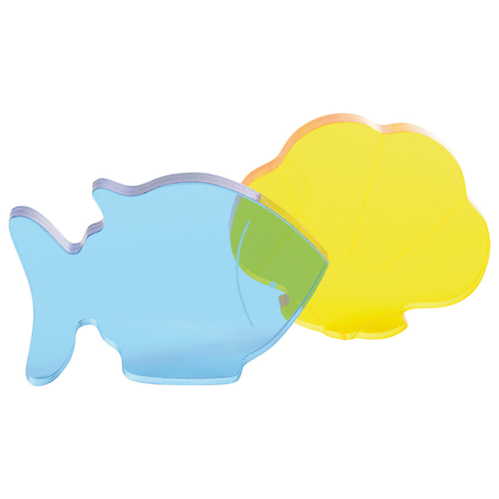 Fisch und Muschel