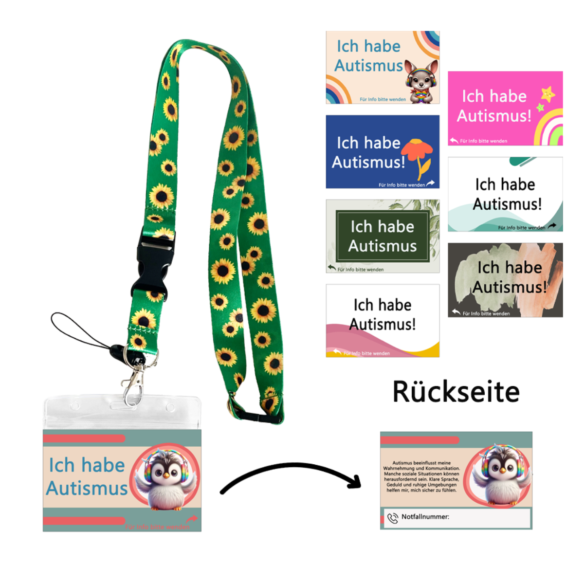Schlüsselband Autismus