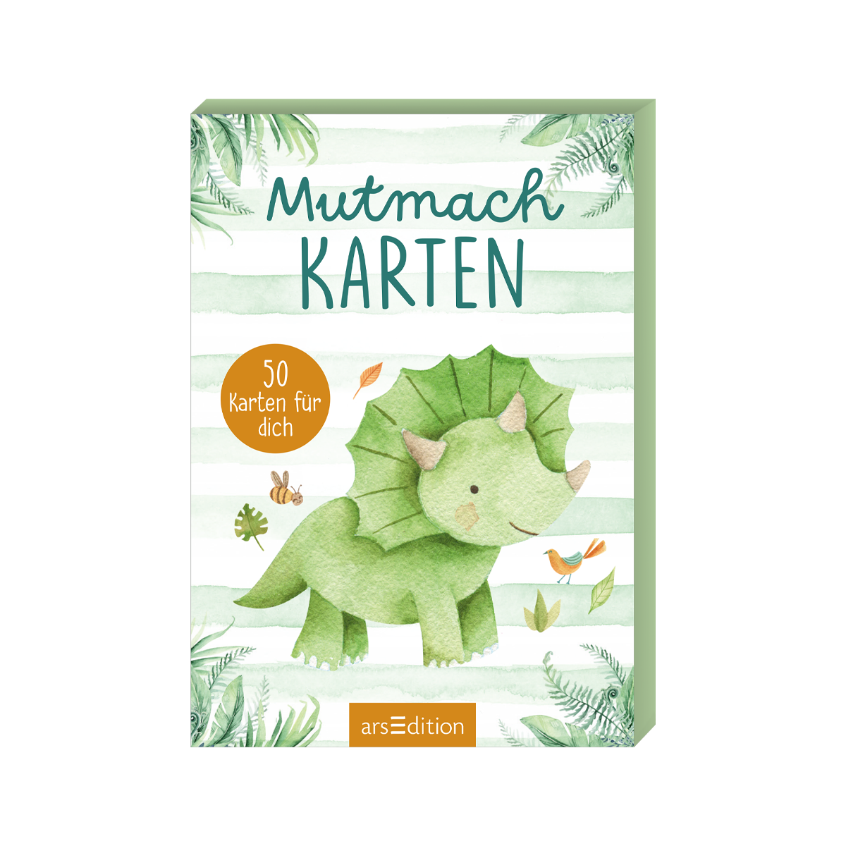 Mutmachkarte Cover mit Dino