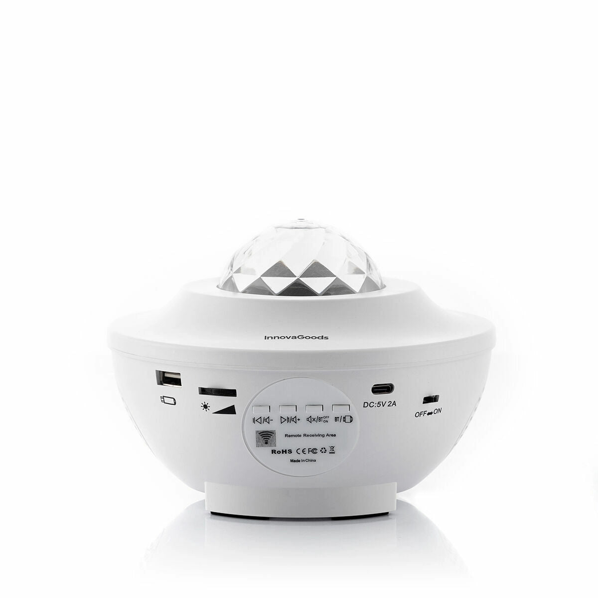 Lampe und alle Knöpfe