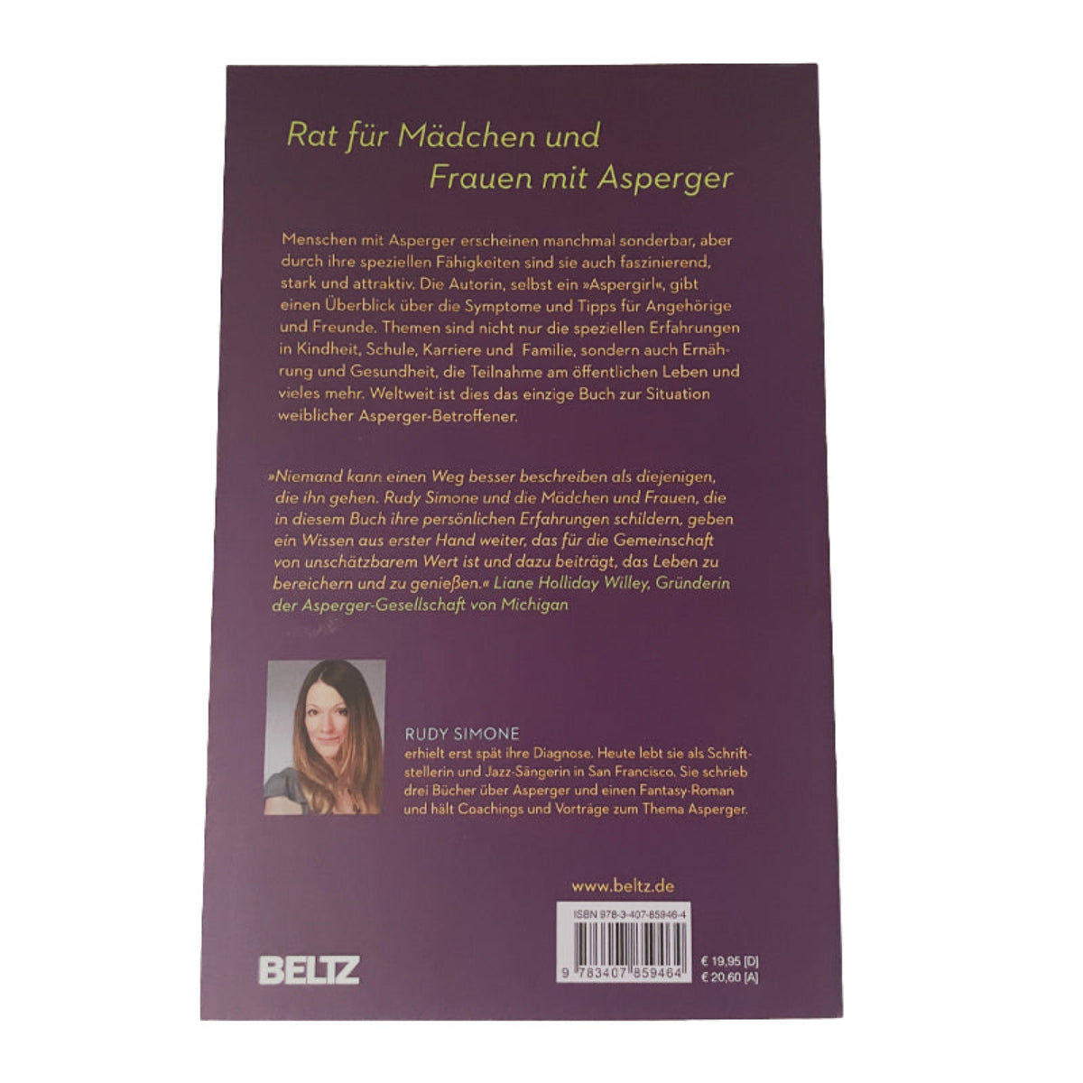 Aspergirls Die Welt der Frauen und Mädchen mit Asperger (Taschenbuch) - Rückseite