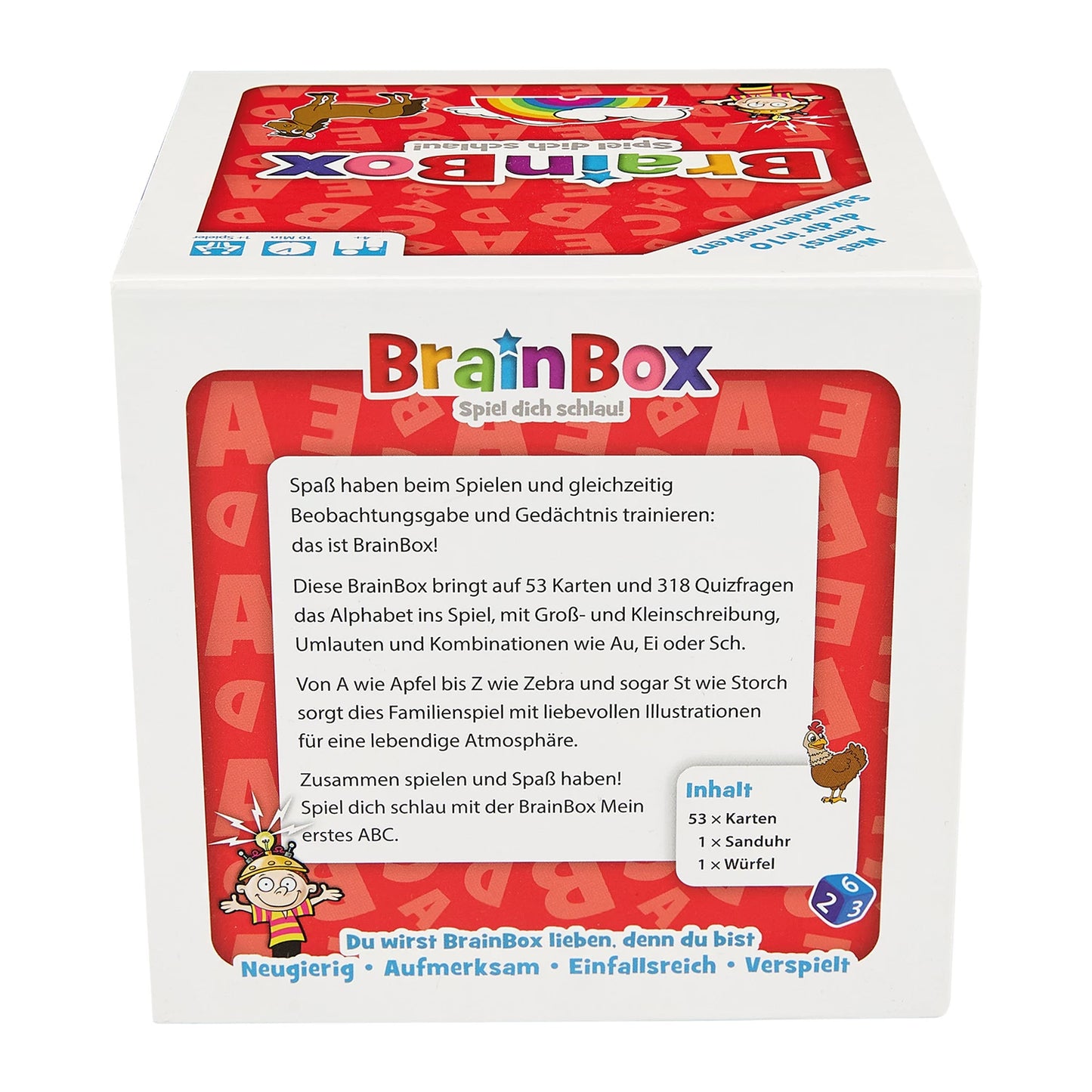 BrainBox - Mein erstes ABC - Rückseite