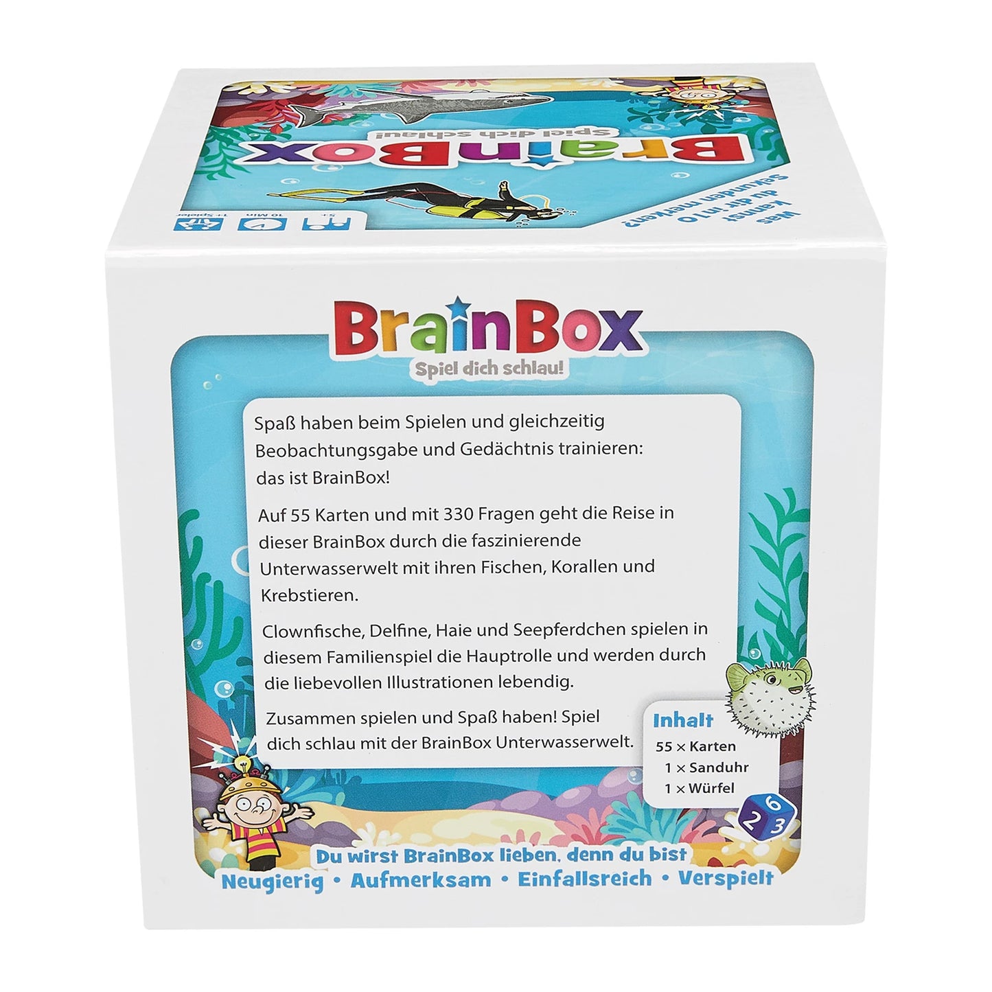 BrainBox - Unterwasserwelt - Rückseite