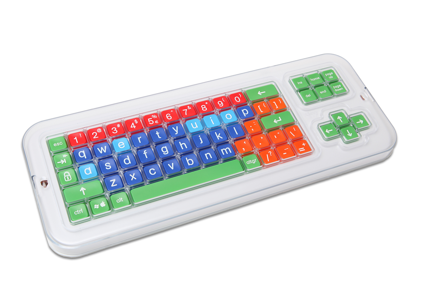 Clevy Keyguard mit Tastatur