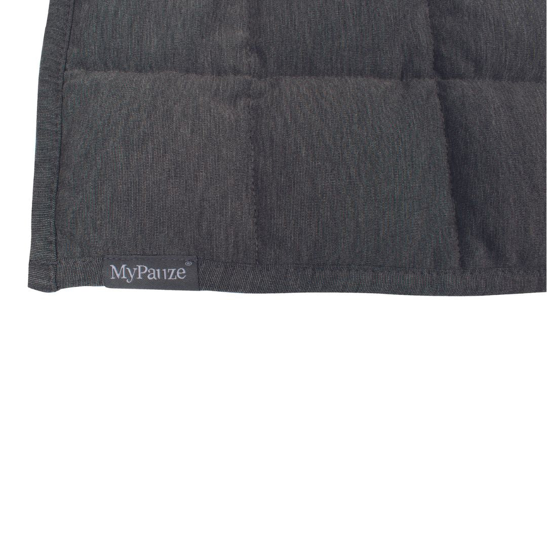 Logo auf der Gewichtsdecke