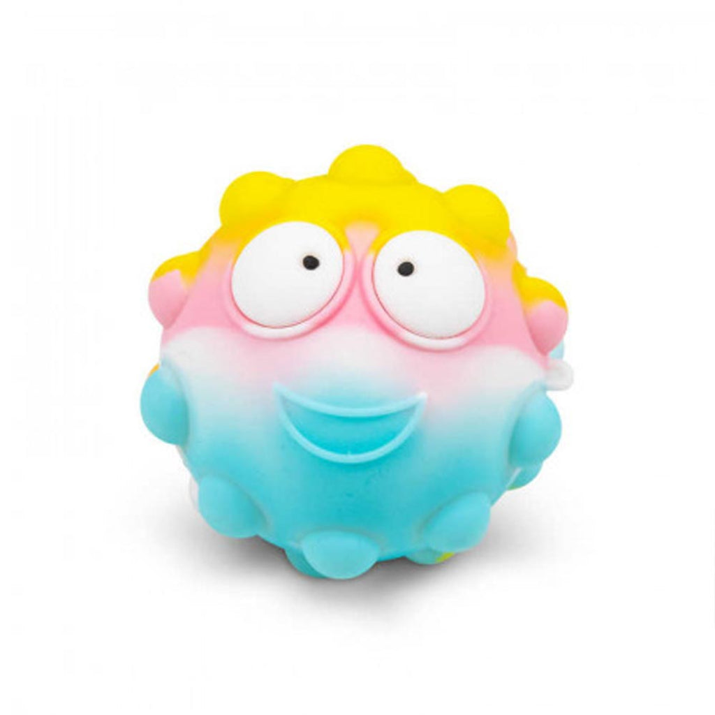 Plop-Up! Ball - geld-pink-hellblau