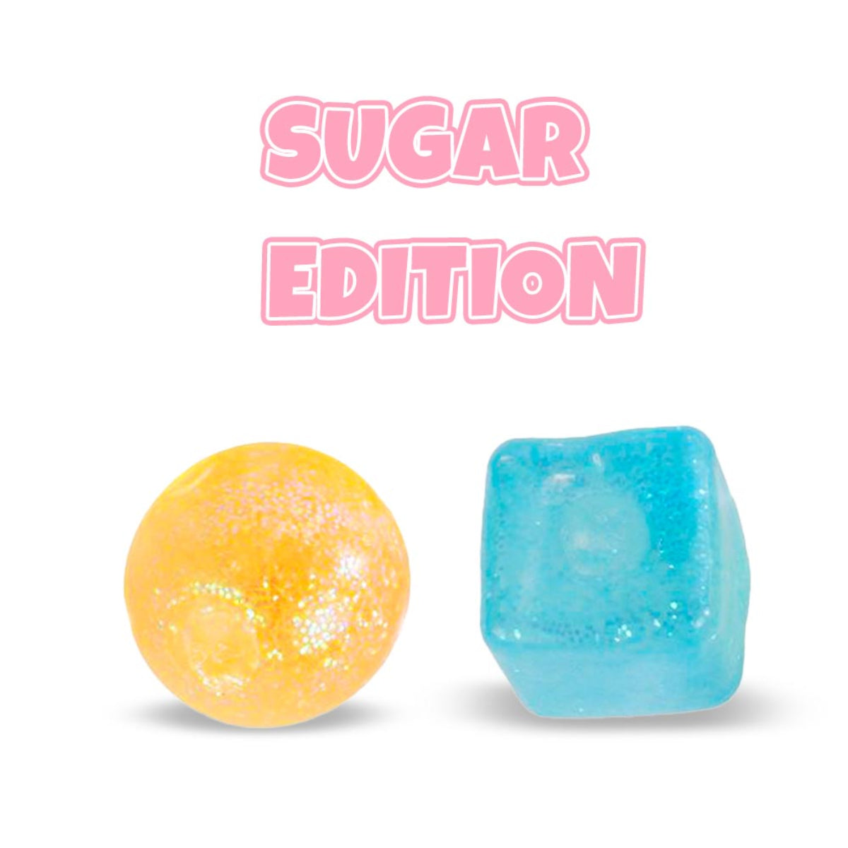 Sugar Mellow Glitter Quetschball - Drücken, Pressen, Werfen