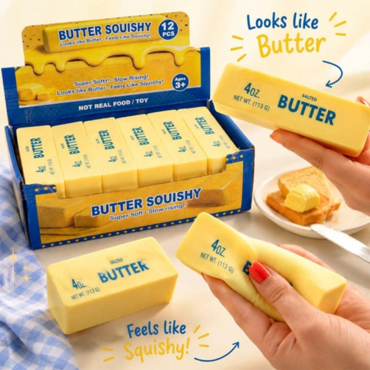 Butter in Verpackung