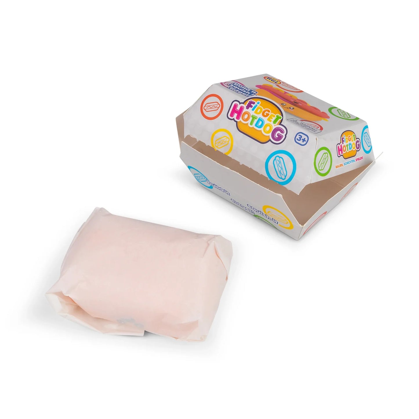 Verpackung vom Hot Dog