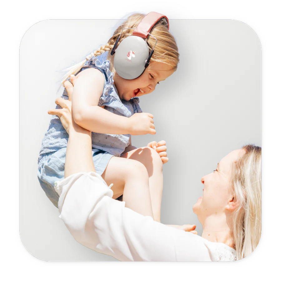 Schallwerk Kiddies UV-Druck – Schutz & Komfort für neurodivergente Kinder in lauten Situationen!