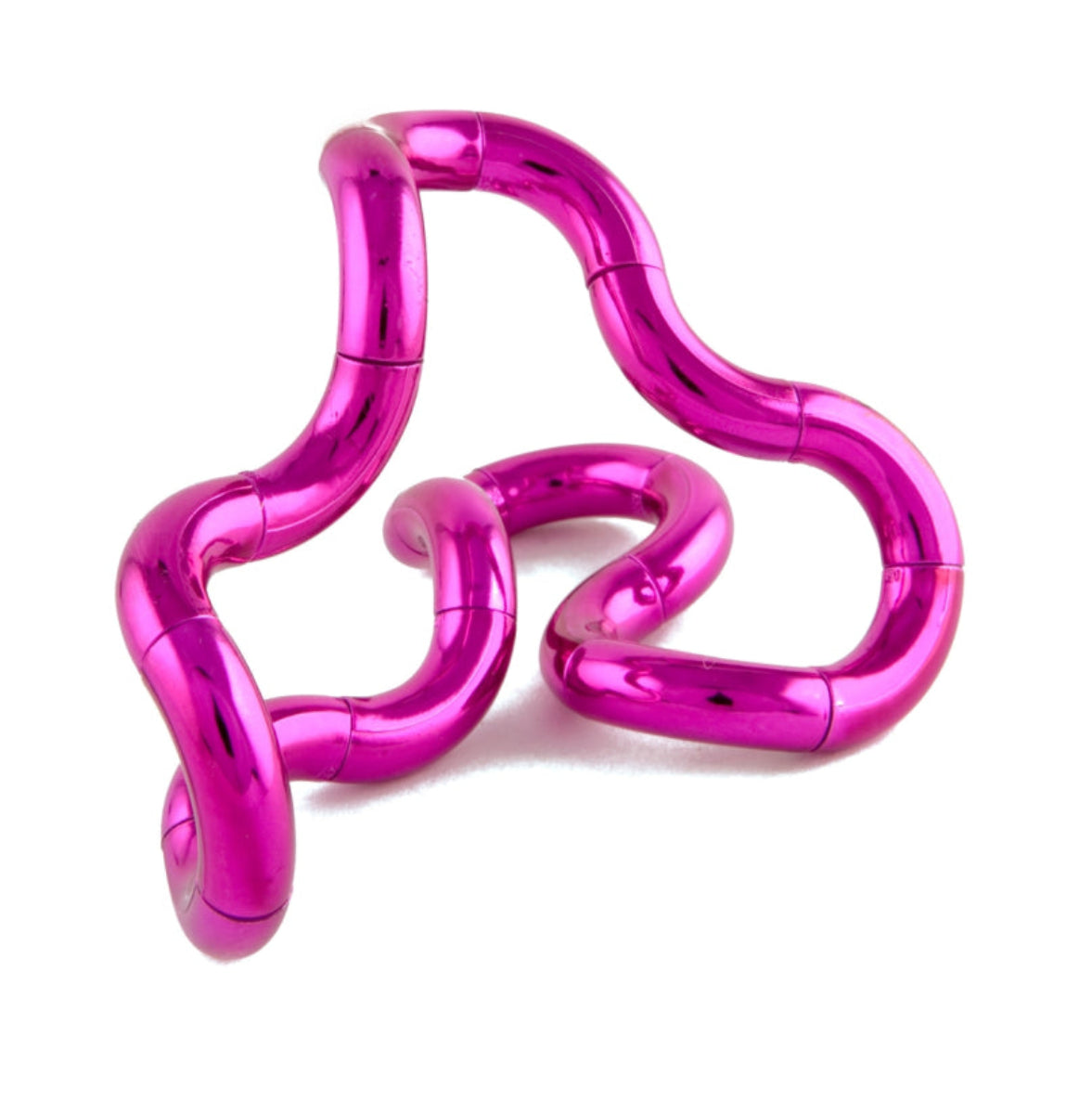 Pink Metallic Tangle