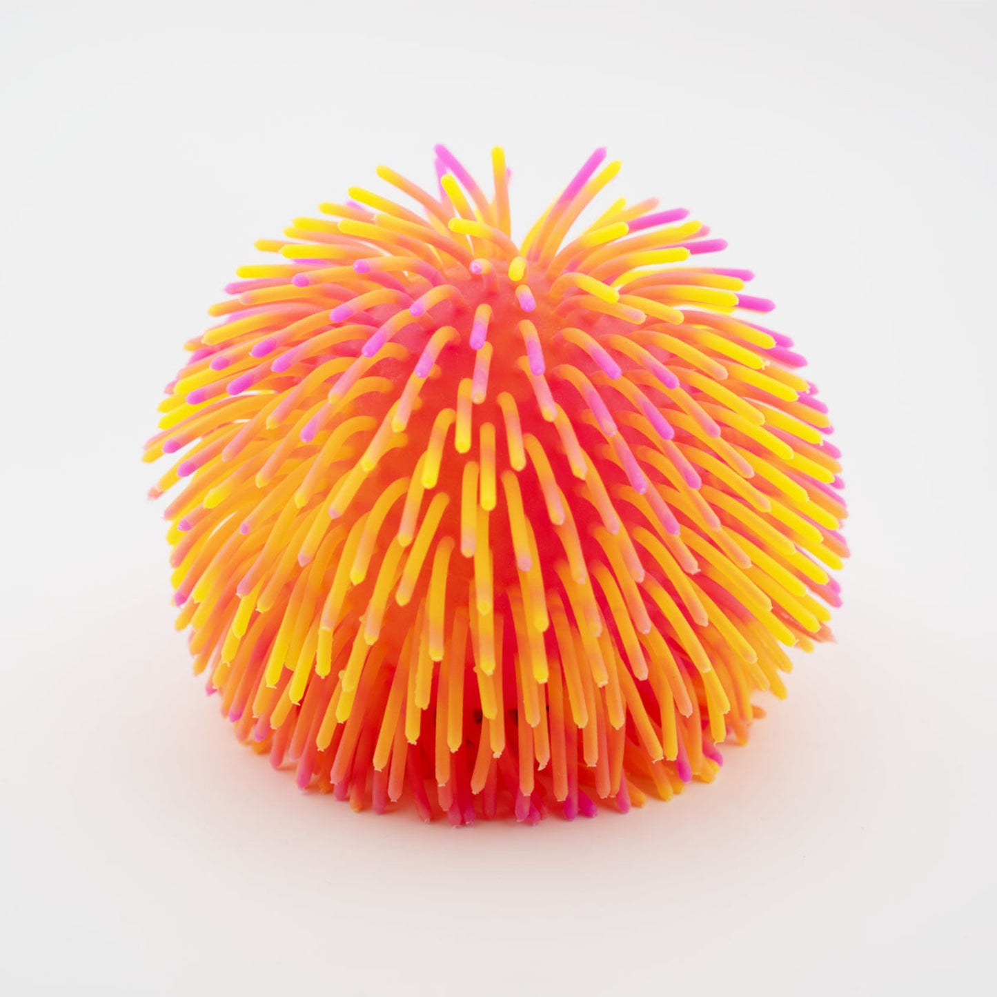 Pufferball in gelb rosa