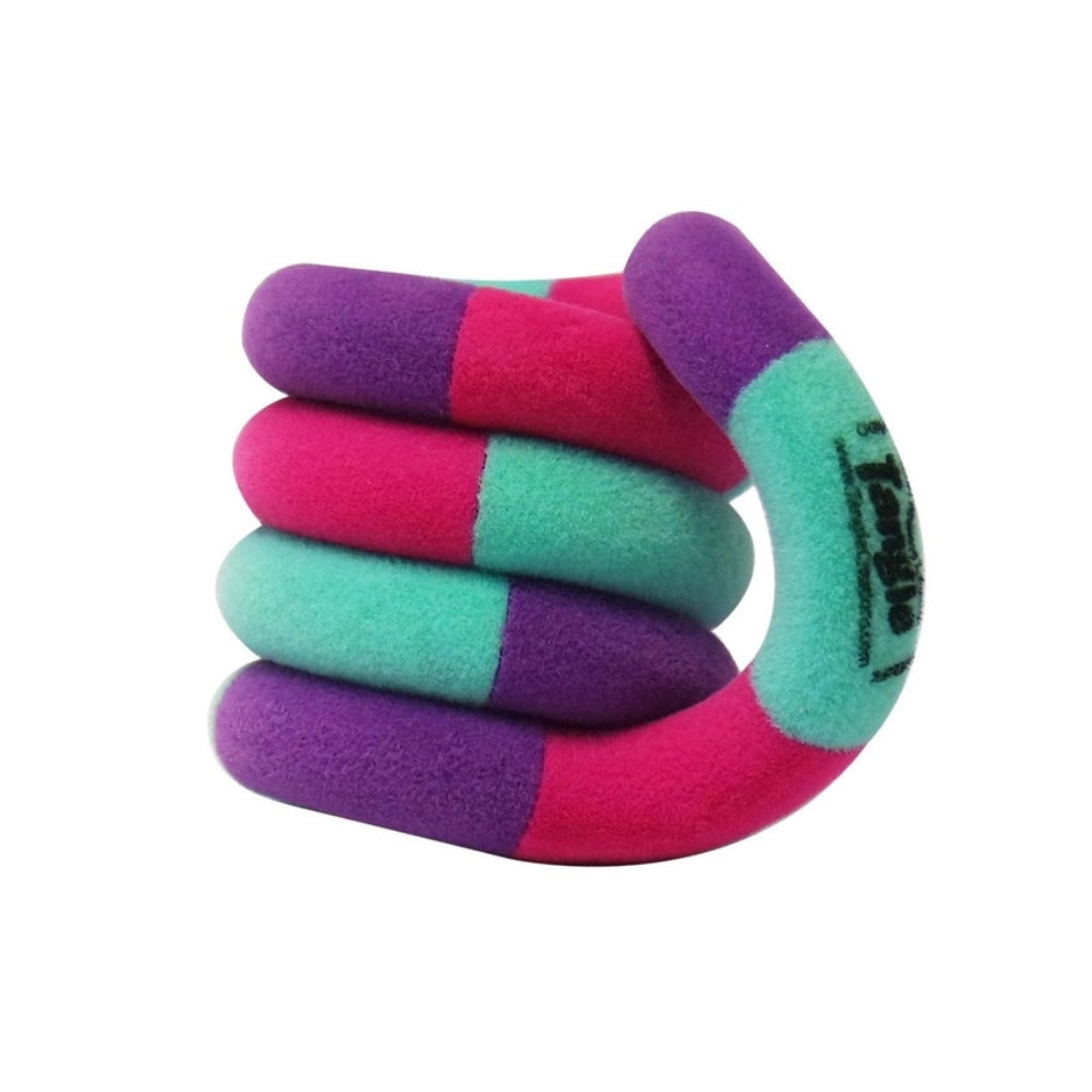 Tangle Jr. Fuzzies lila grün pink