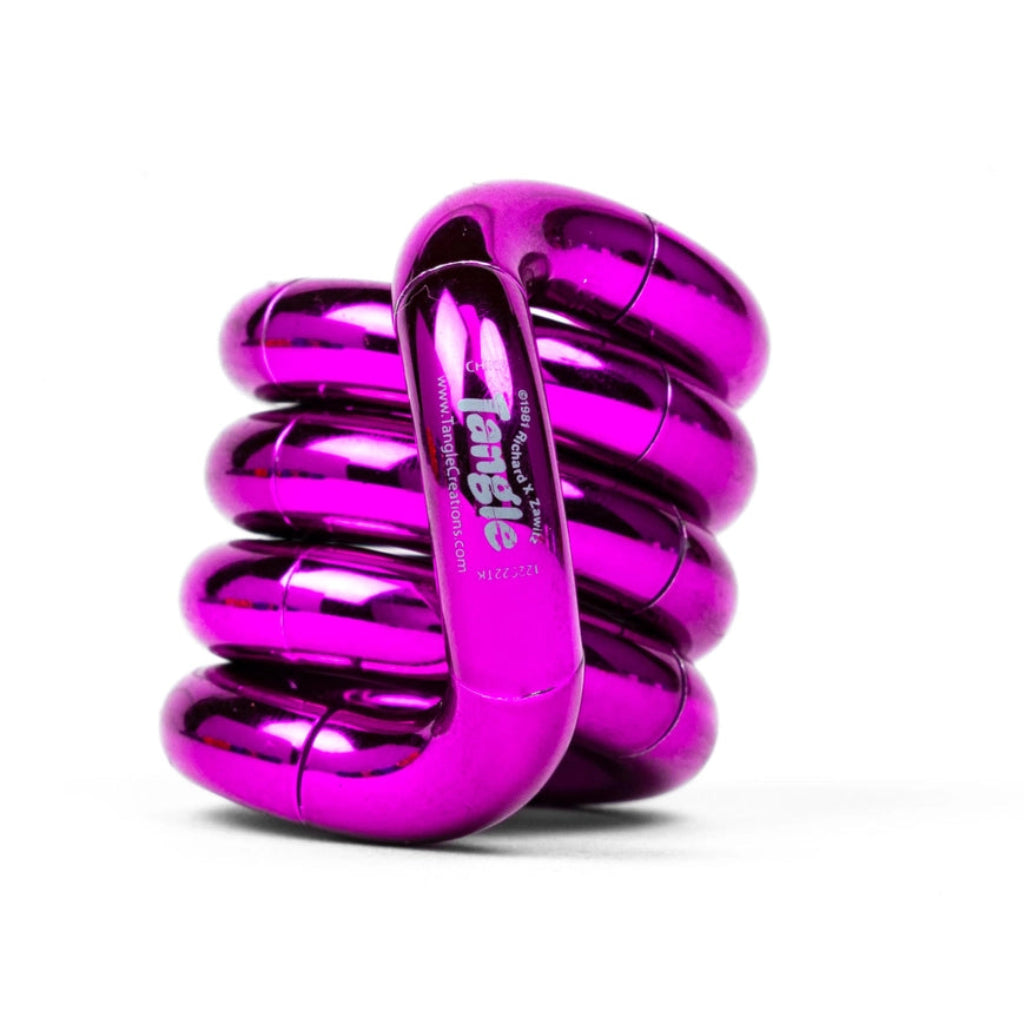 Tangle pink metallic