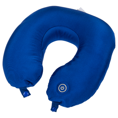 blaues Nackenmassagegerät