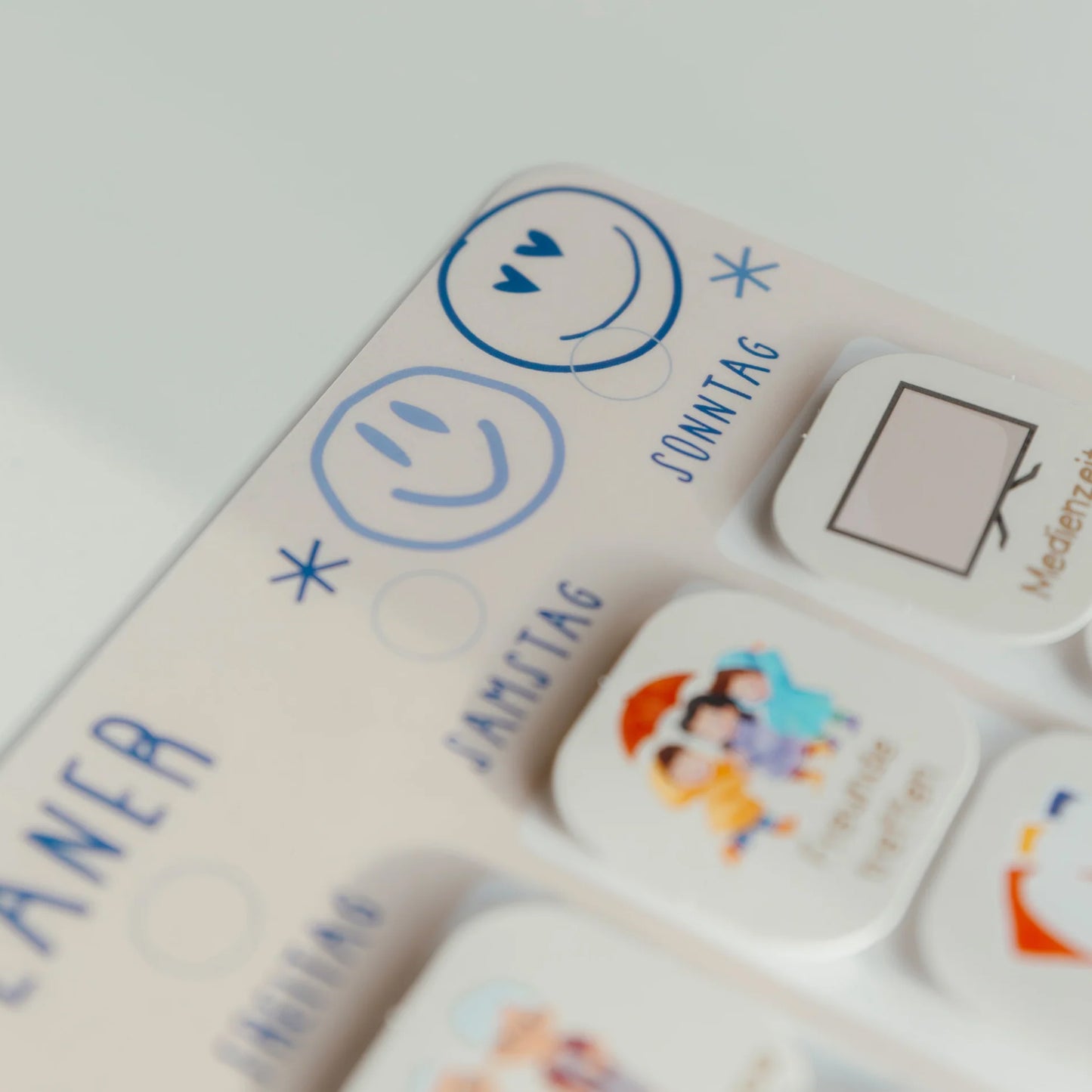 Nahaufnahme Bogen Smiley