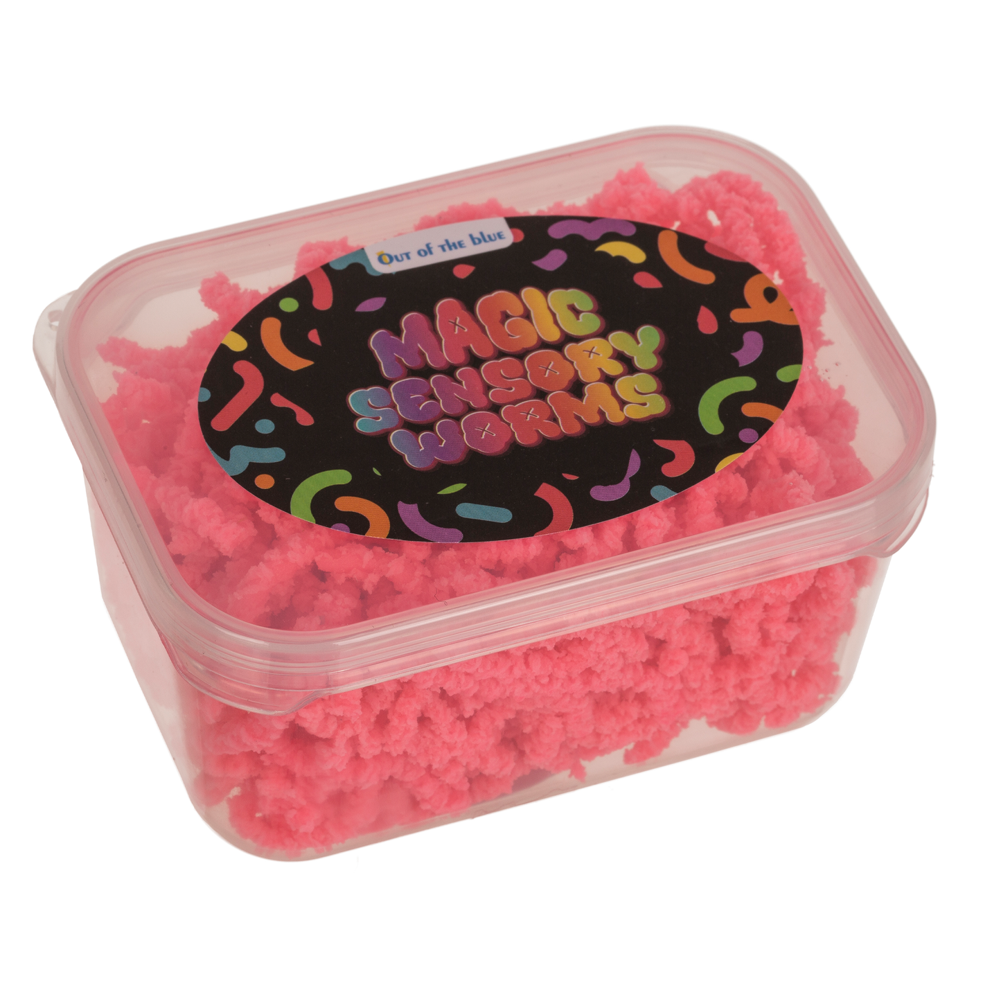 rosa Würmer in der Dose