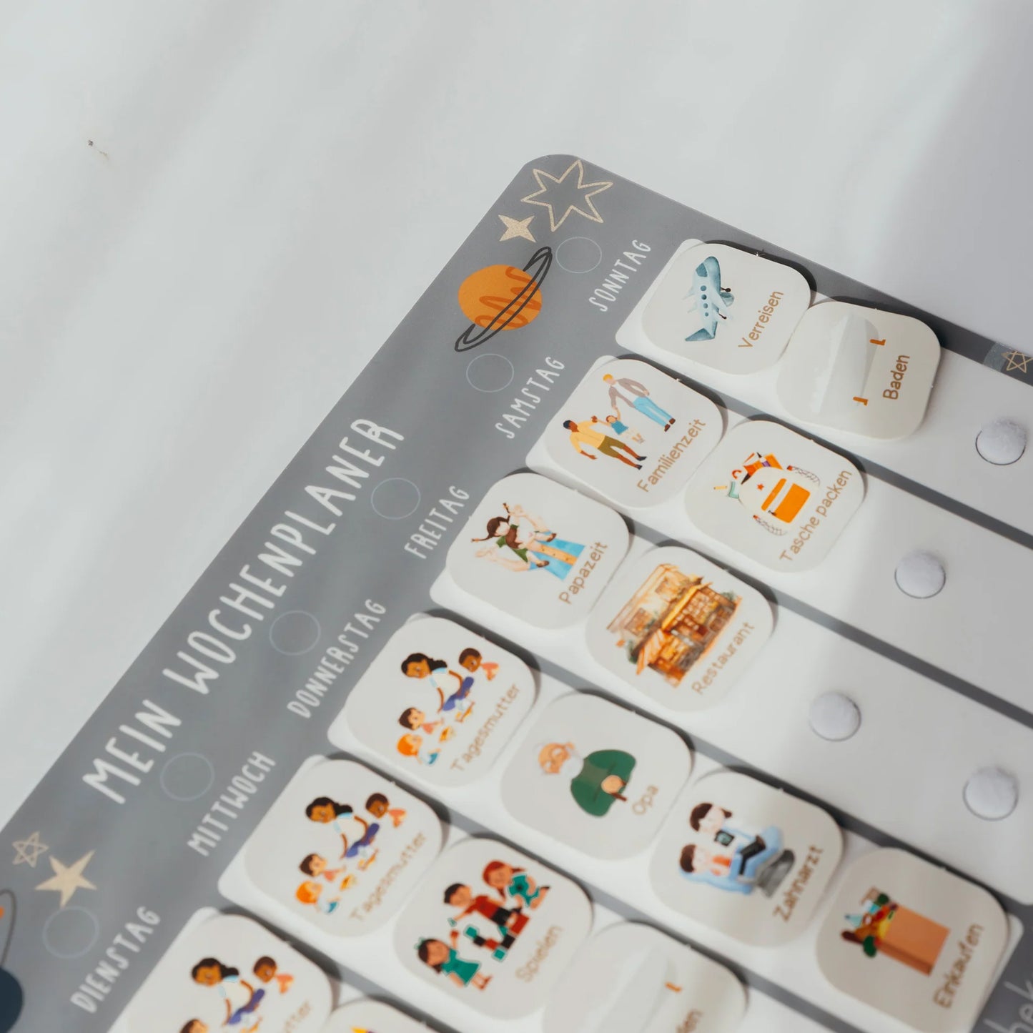 seitliche Aufnahme astronaut