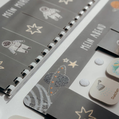 Nahaufnahme Ufo auf Plan