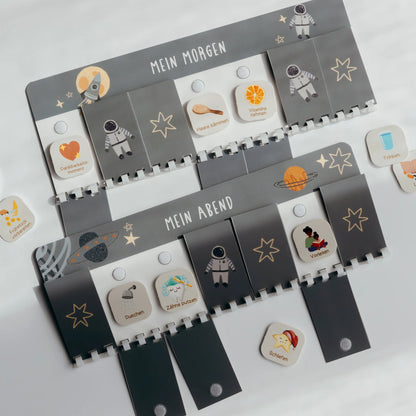 Mein Abend und Morgen Plan Astronaut