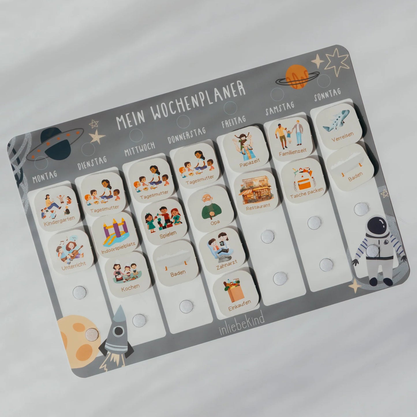 wochenplaner Astronaut