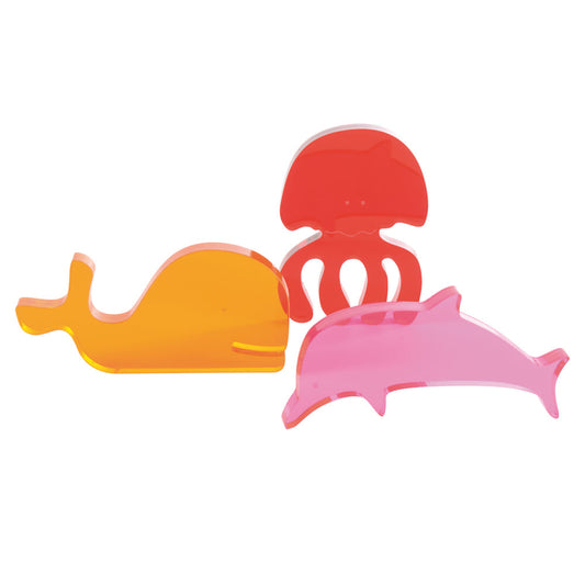 Figur Wal, Delphin, Qualle