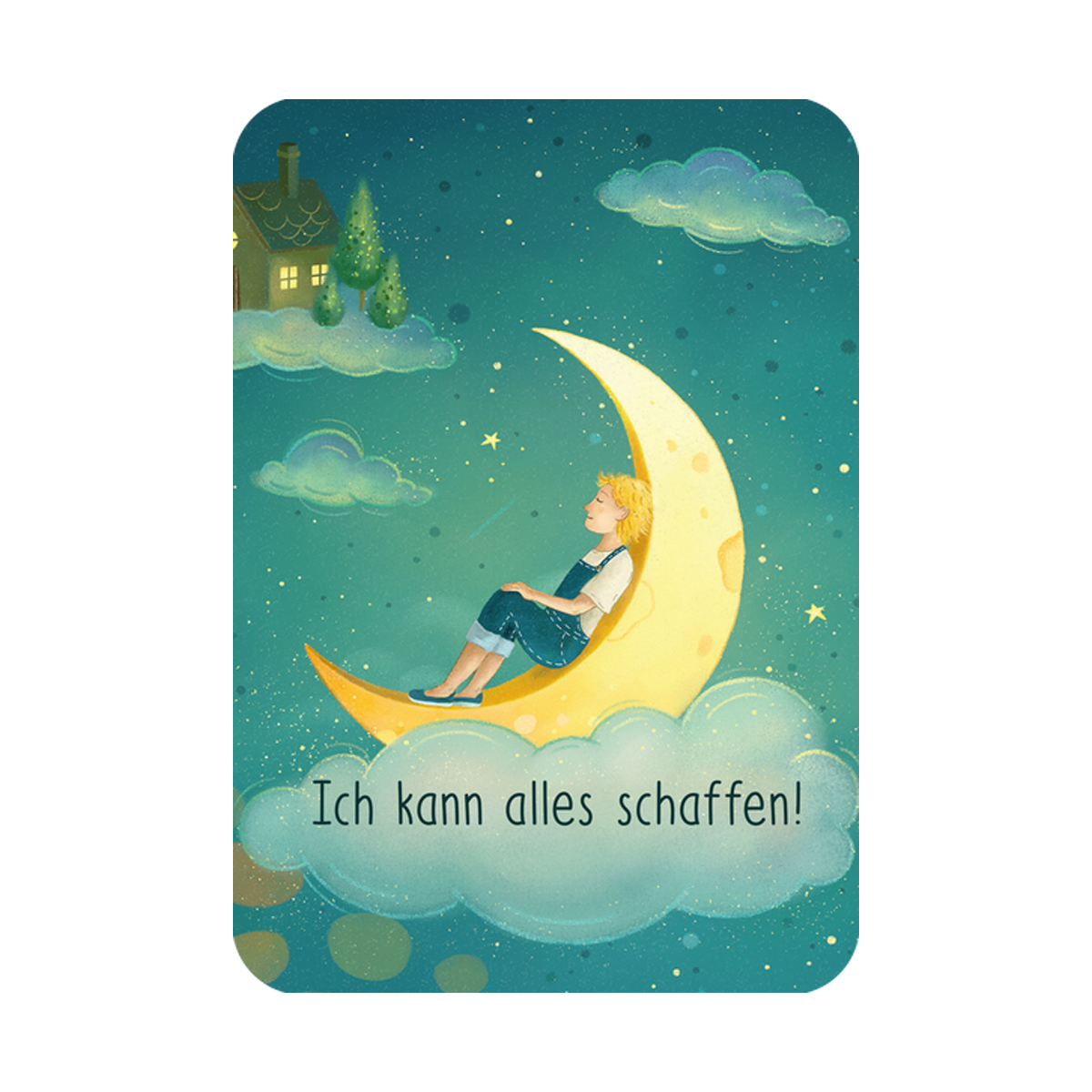 Karte mit "Ich kann alles schaffen"