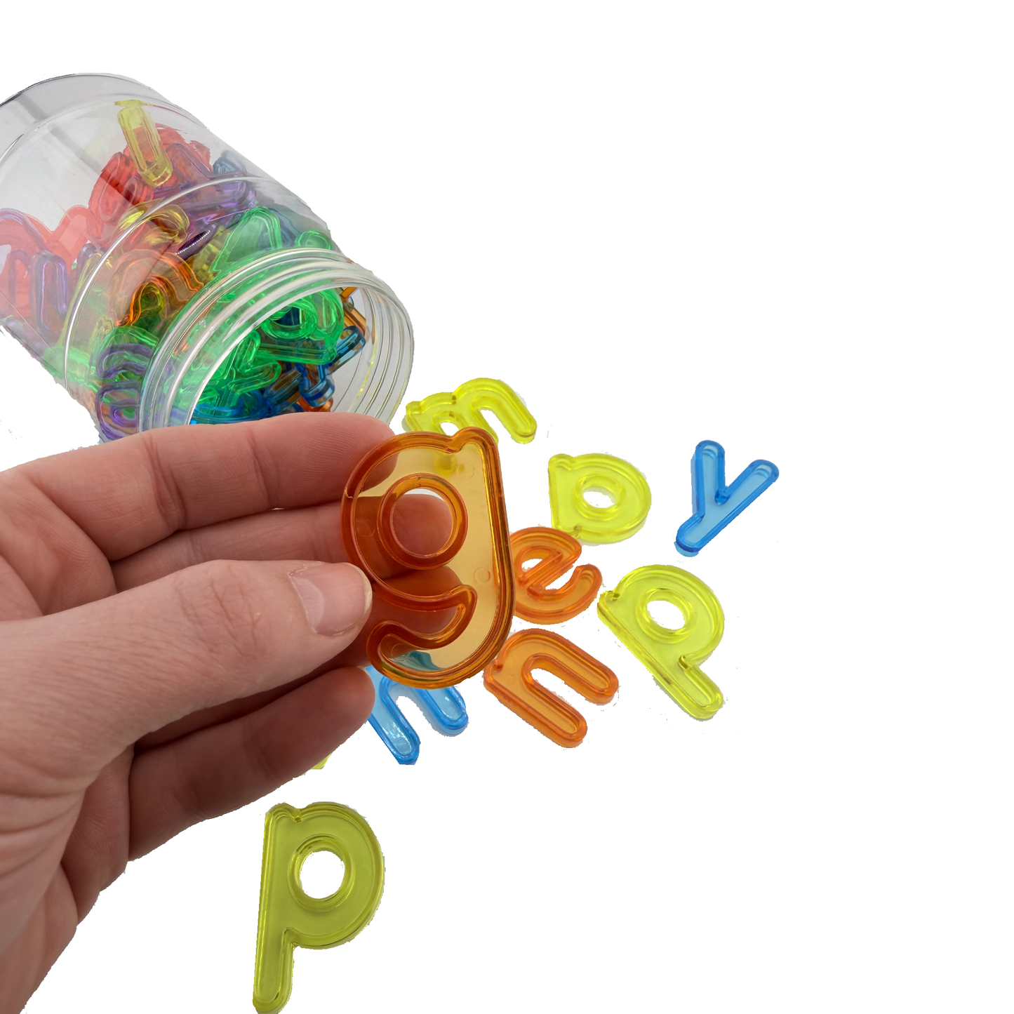 Kleiner Buchstabe in Hand