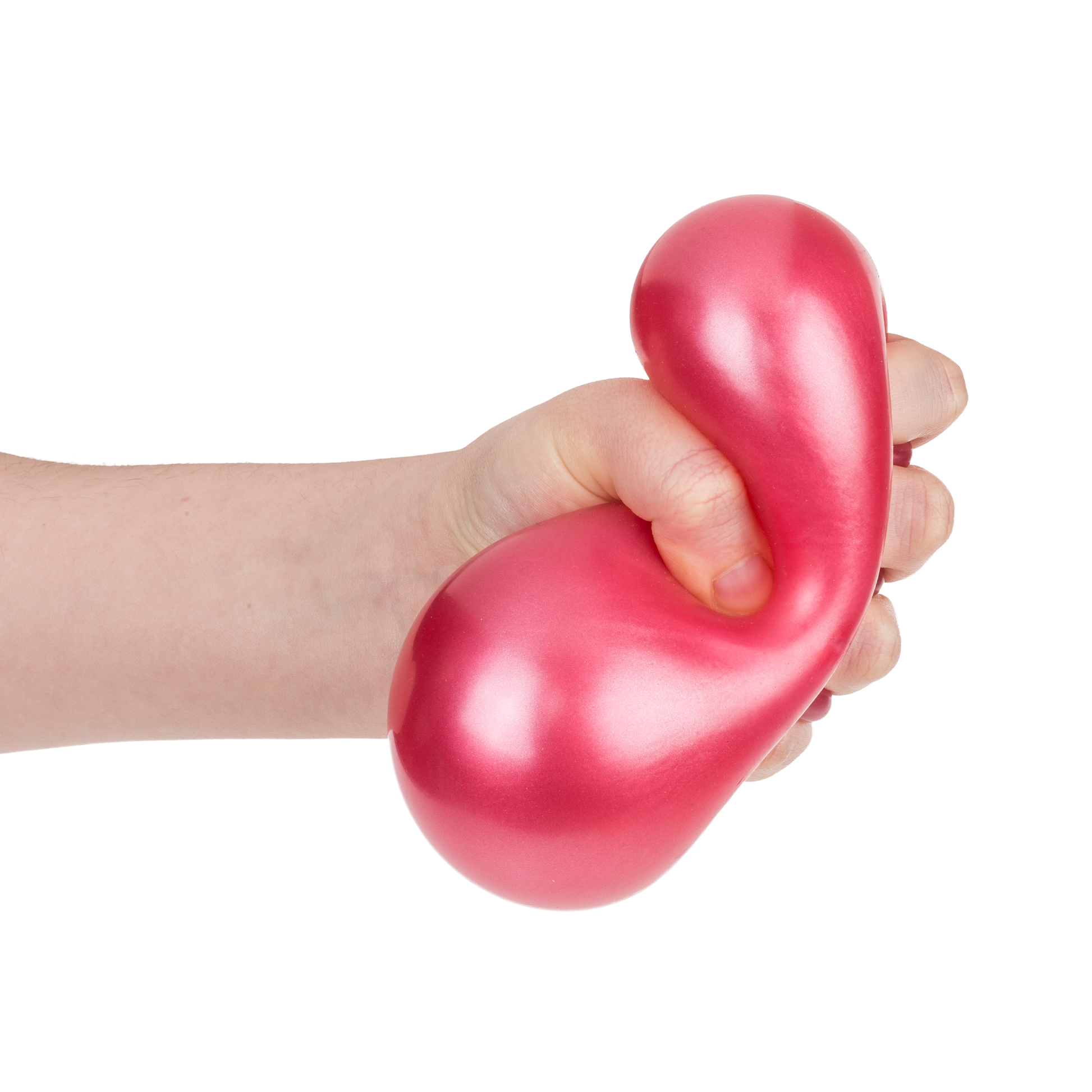 roter Ball wird gedrückt