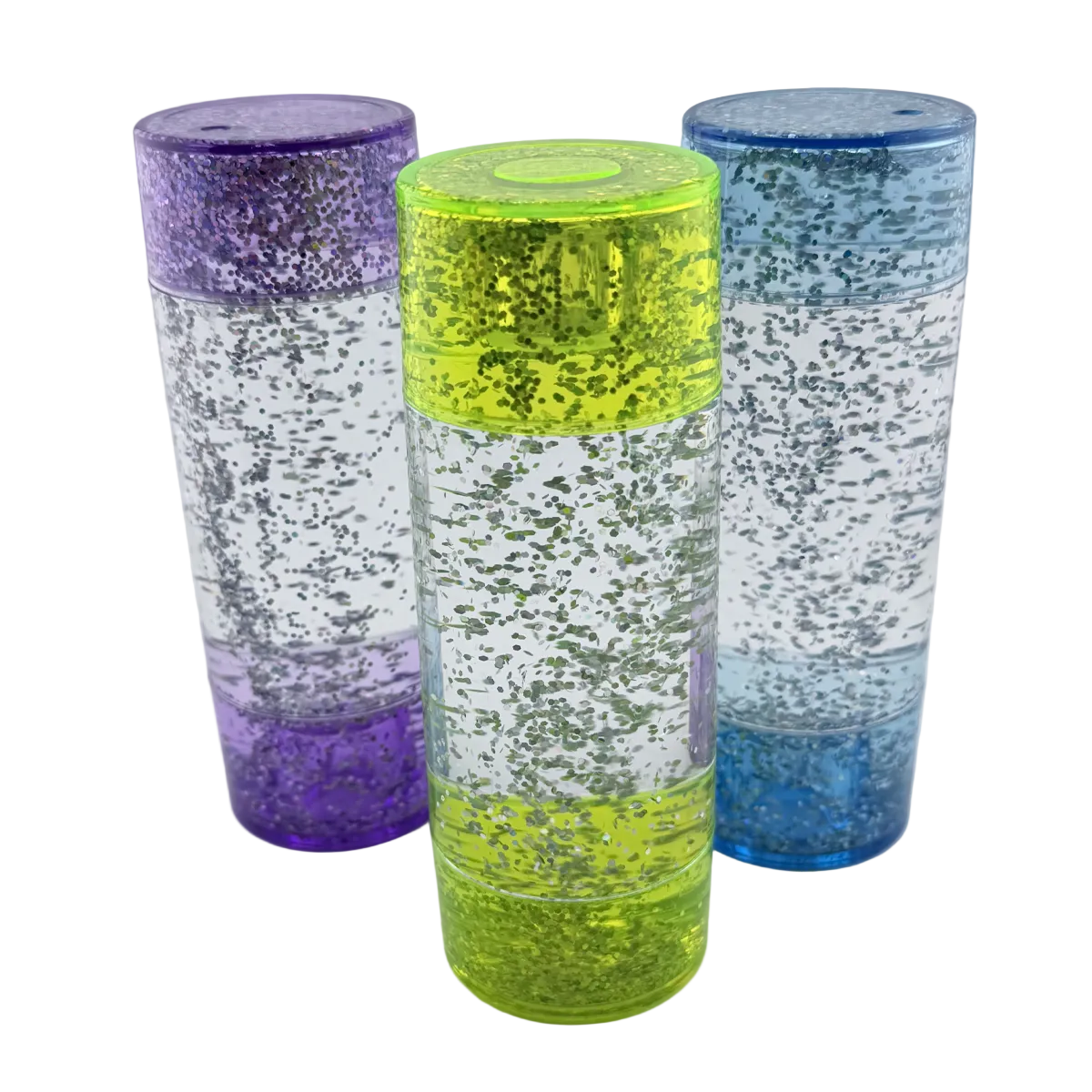 drei Glitterröhren