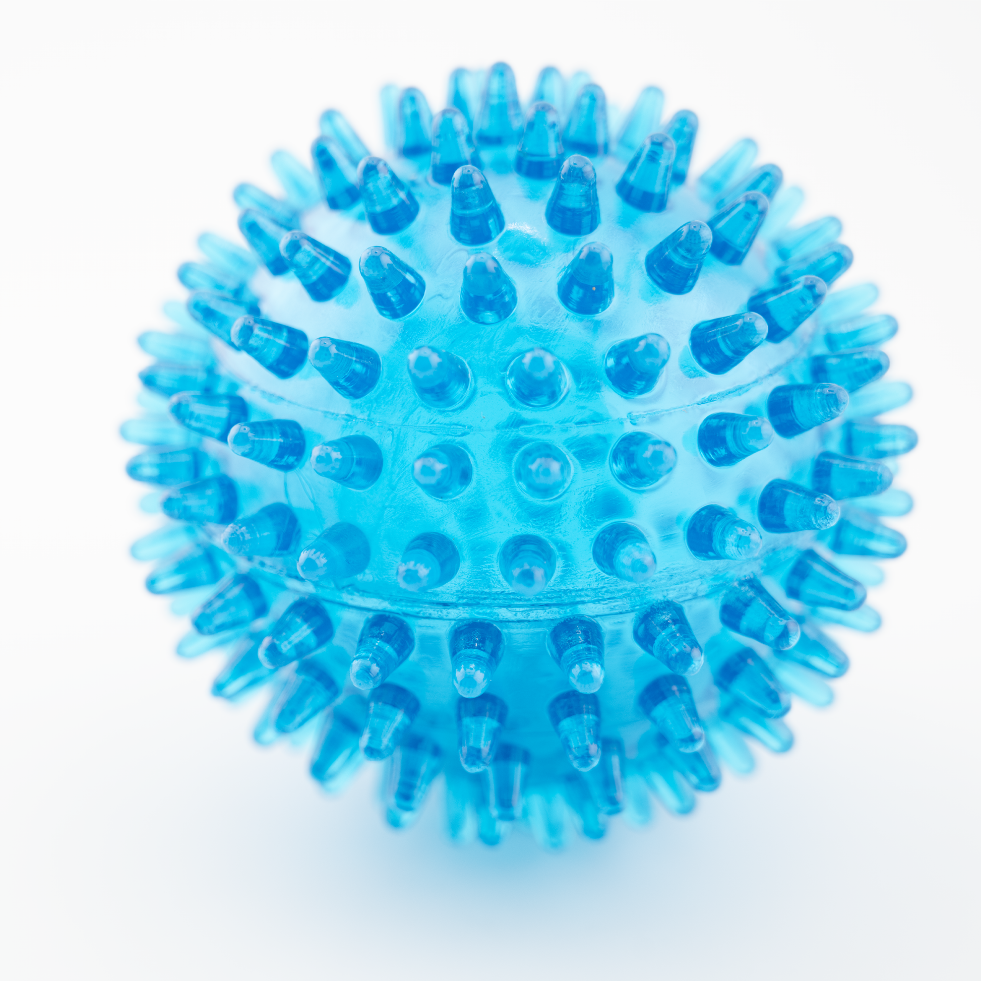blauer Noppenball