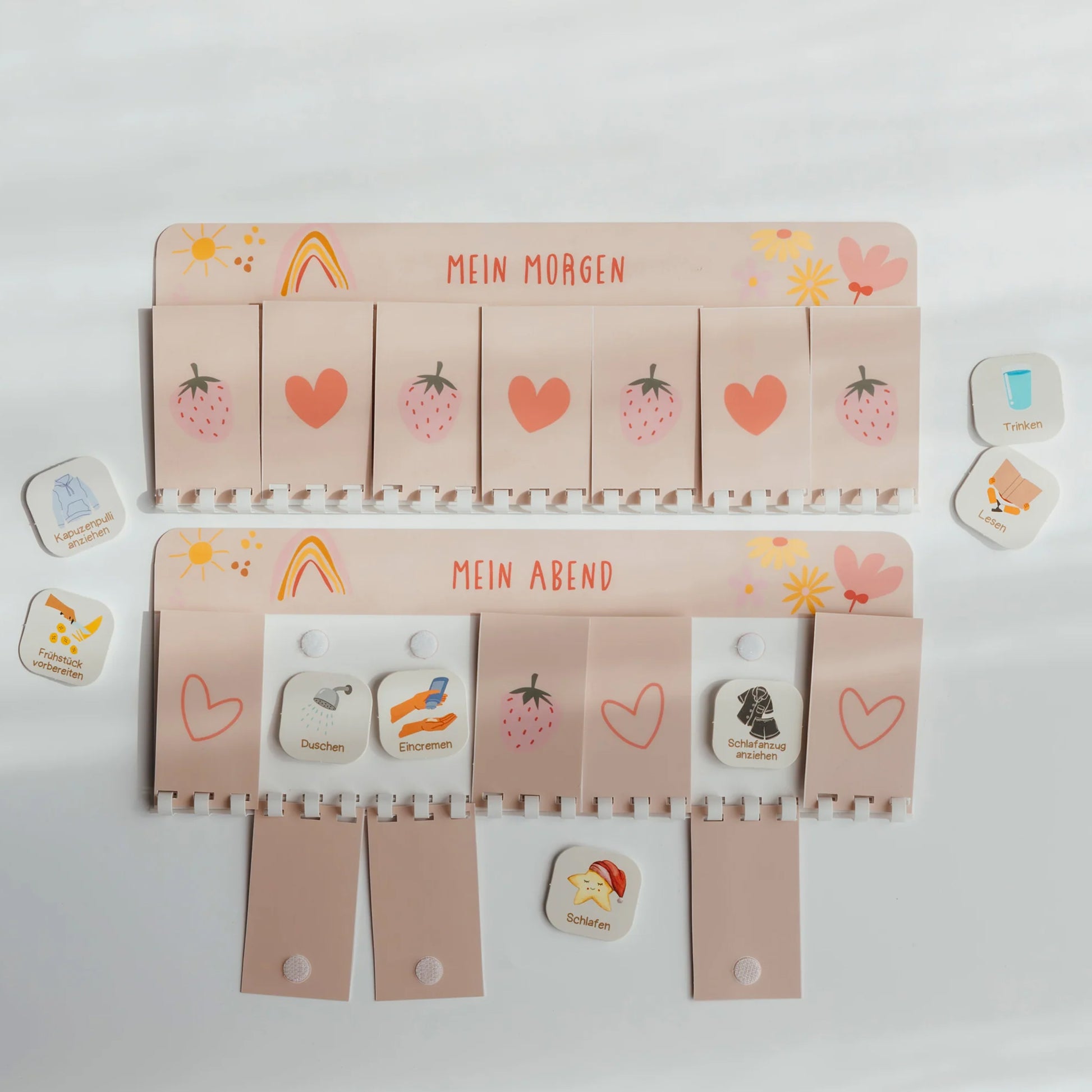 Plättchen auf Plan Love