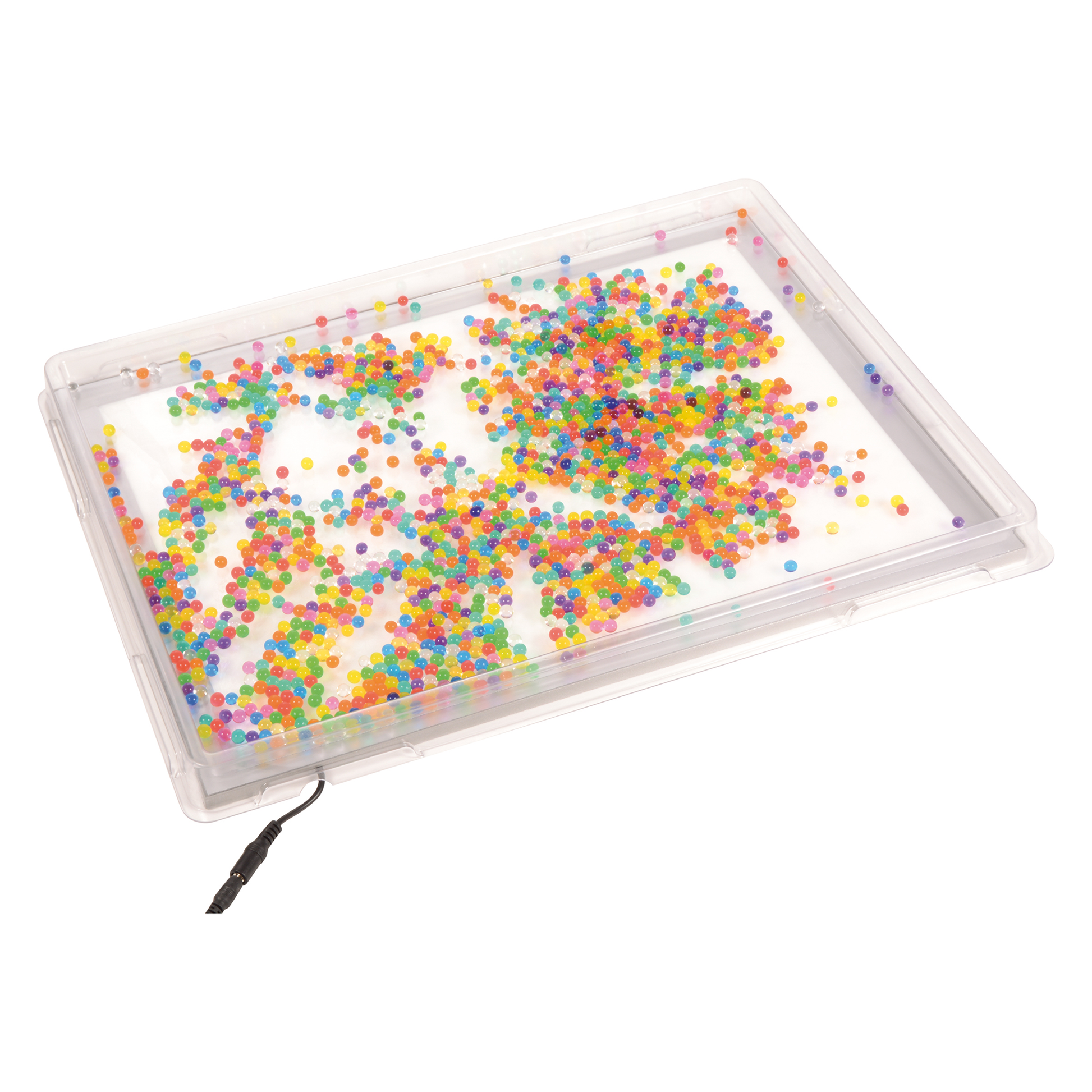 Leuchtplatte mit Kügelchen