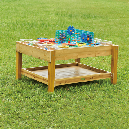 Spieltisch mit aufbauten