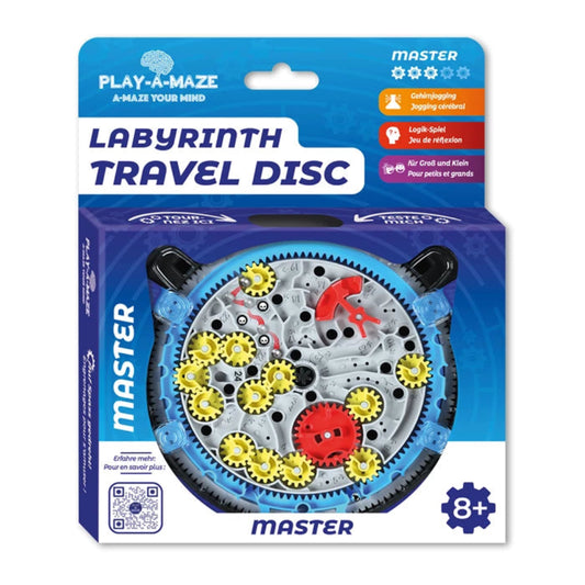 Labyrinth – Travel Disc MASTER – Das clevere Spiel für flinke Köpfe & geschickte Hände!