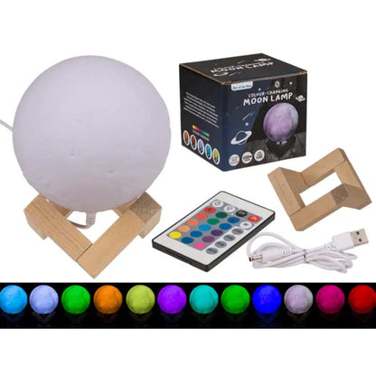 Mond Lampe mit Zubehör
