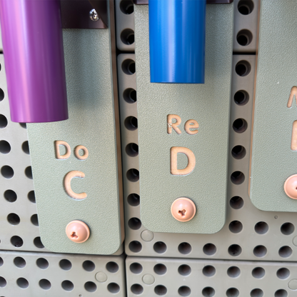 Nahaufnahme Notenleiter