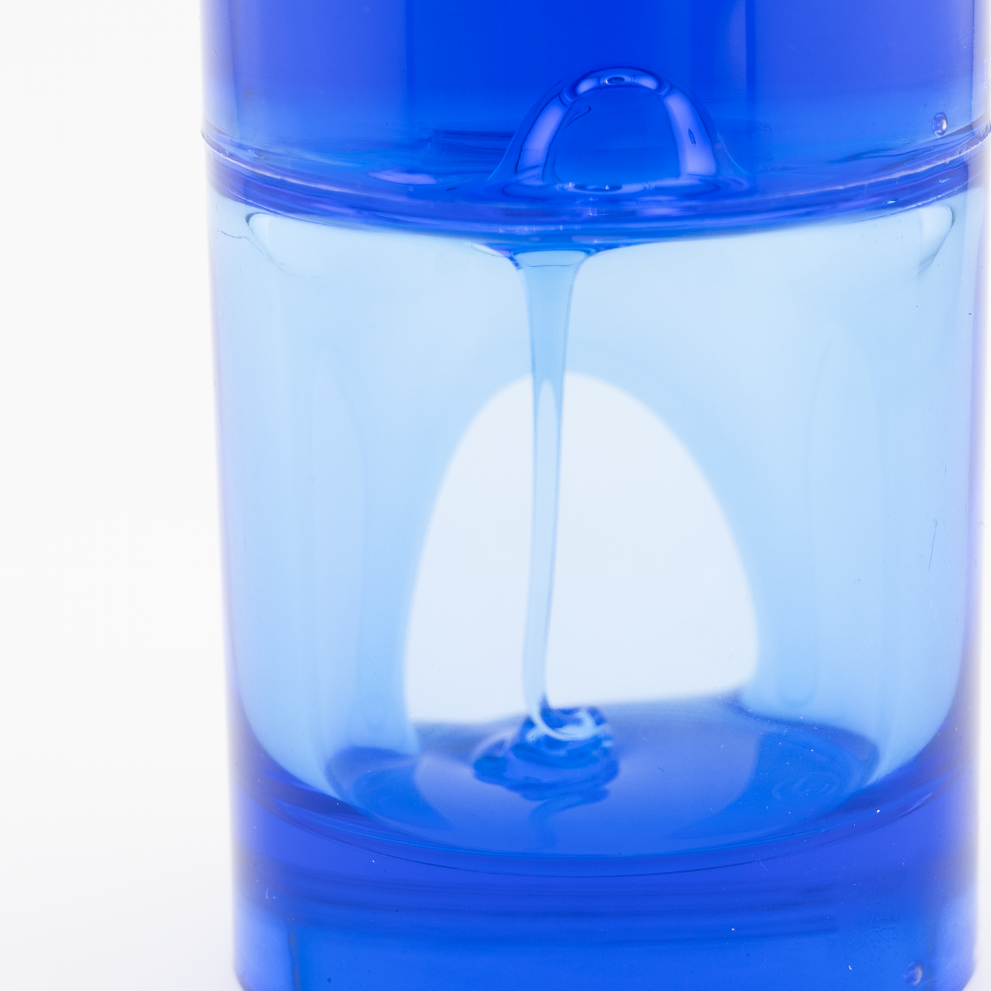 blauer Lavadom Nahaufnahme