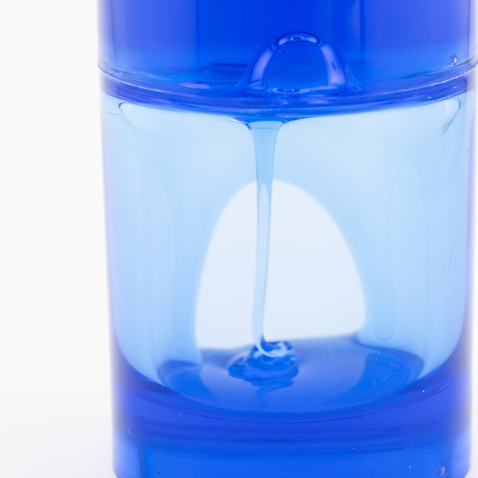 blauer Lavadom Nahaufnahme