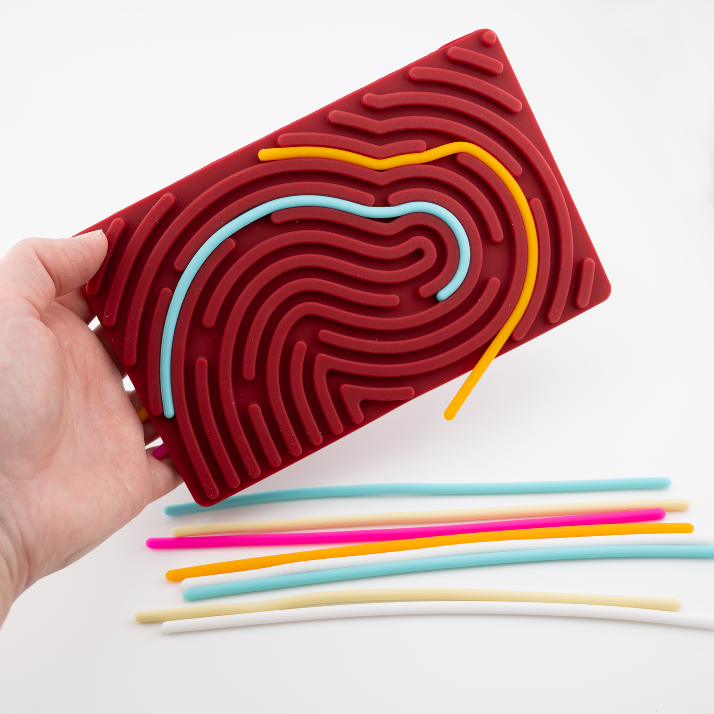 runde Seite am Board