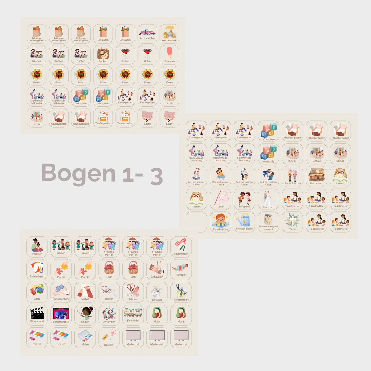 Bogen 1-3
