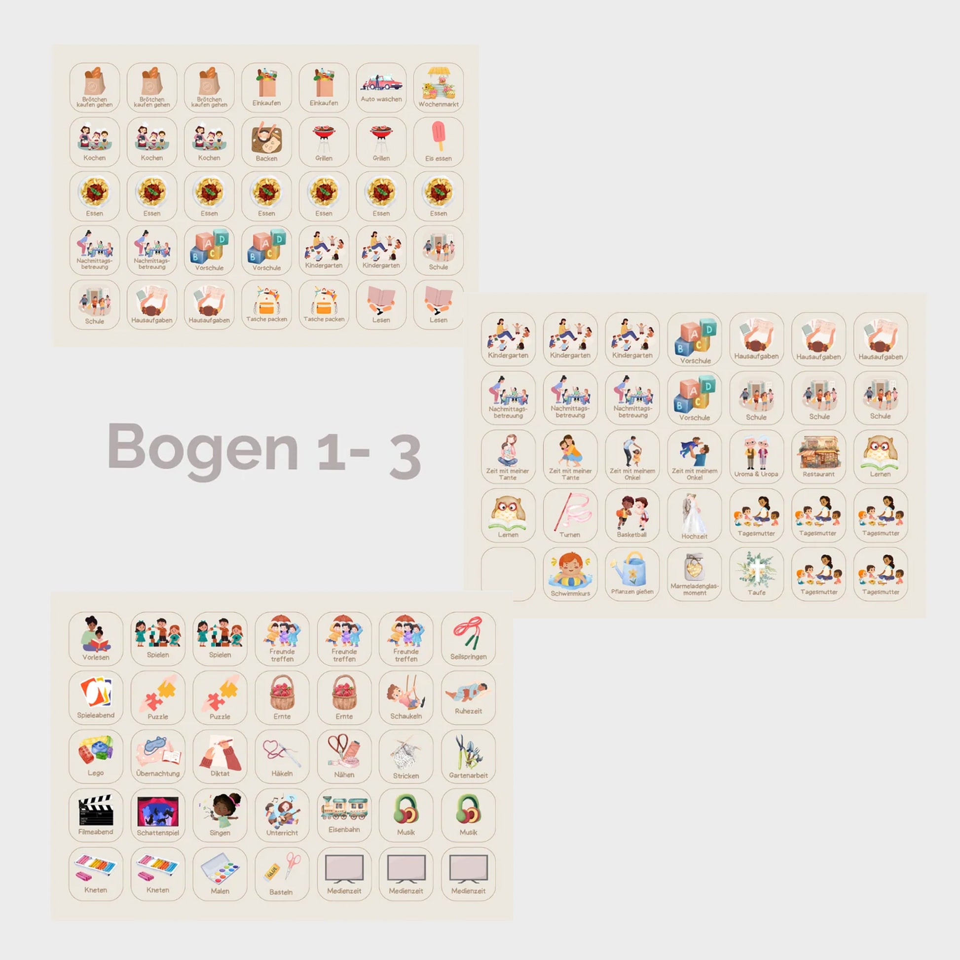 Bogen 1-3